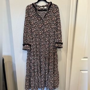 🌼Chic Levi's Floral Midi Dress - Women's XL🌼